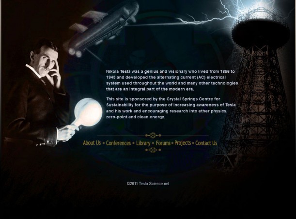 Website design for Scared Crow.